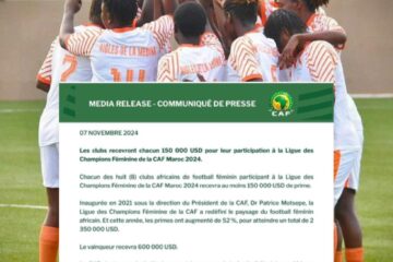 Ligue des Championnes de la CAF : Les Aigles de la Médina visent les plus hautes récompenses avec des primes record en jeu